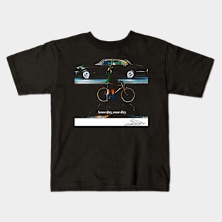 60S LUXURY CAR AD Kids T-Shirt